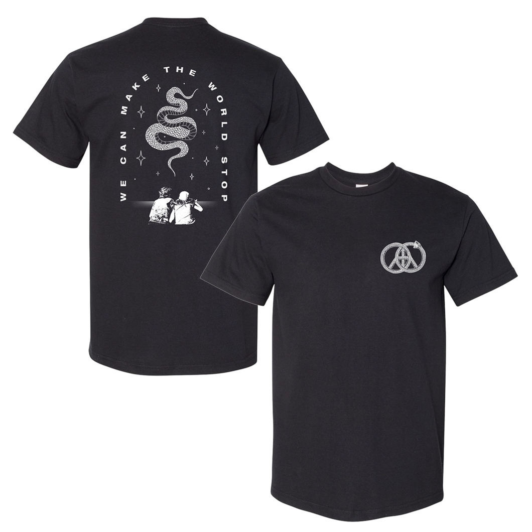 WE CAN MAKE THE WORLD STOP 10 YEAR ANNIVERSARY T-SHIRT