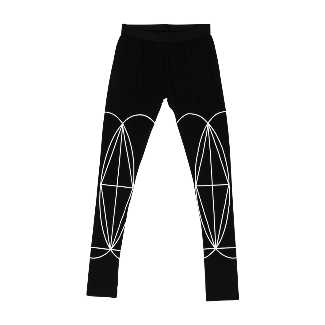 WOMEN'S DOUBLE SIDED GEOMETRY LEGGINGS
